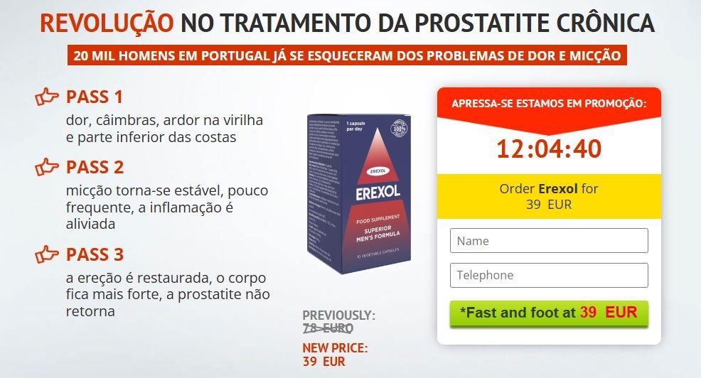 Erexol Comentários