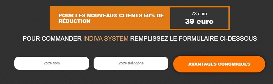 InDiva System Prix