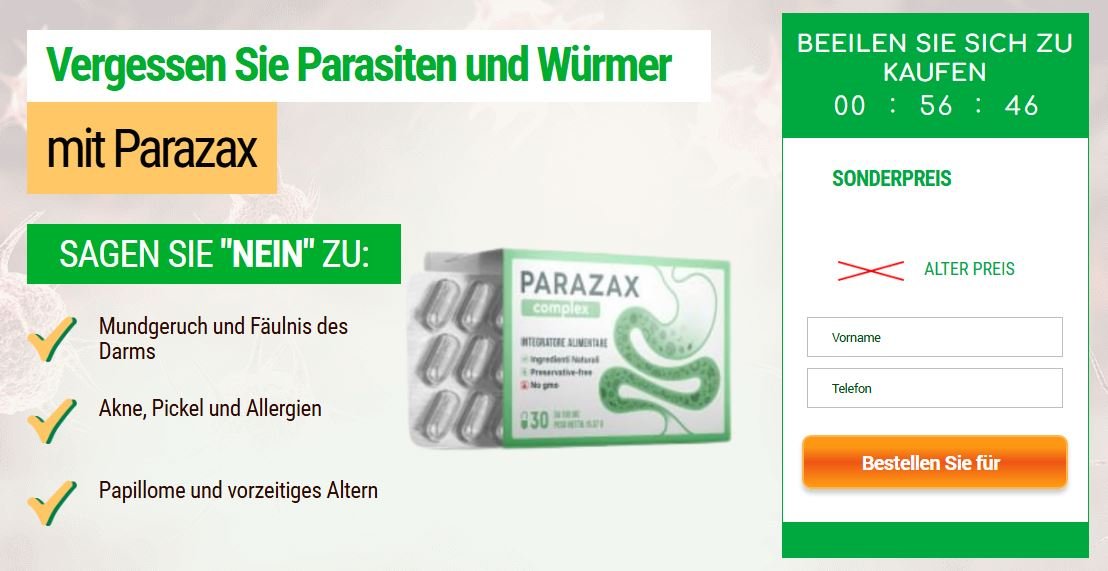 Parazax Complex Erfahrungen