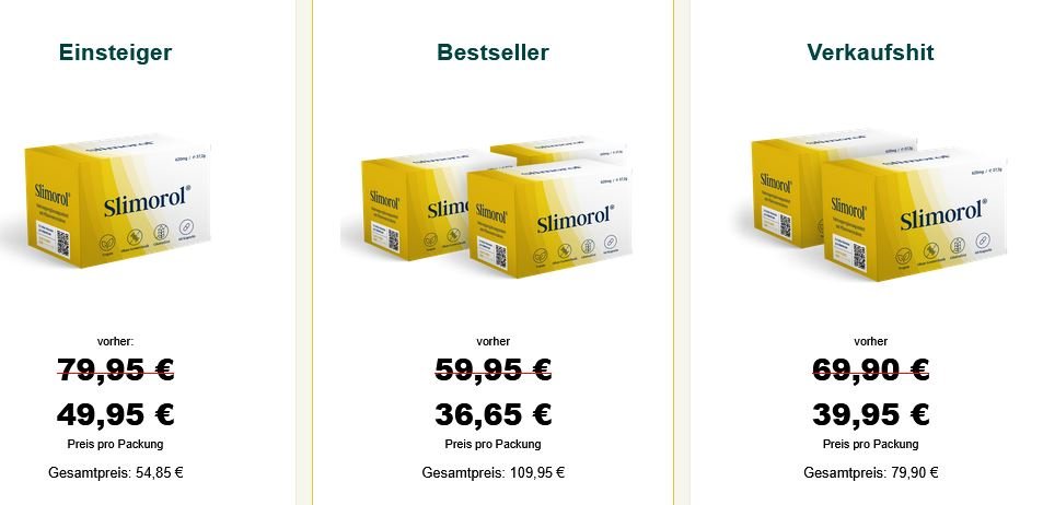 Slimorol Erfahrungen