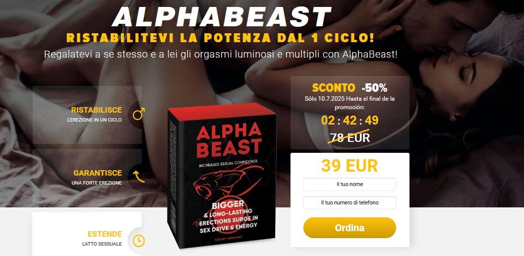 Alpha Beast Capsules
