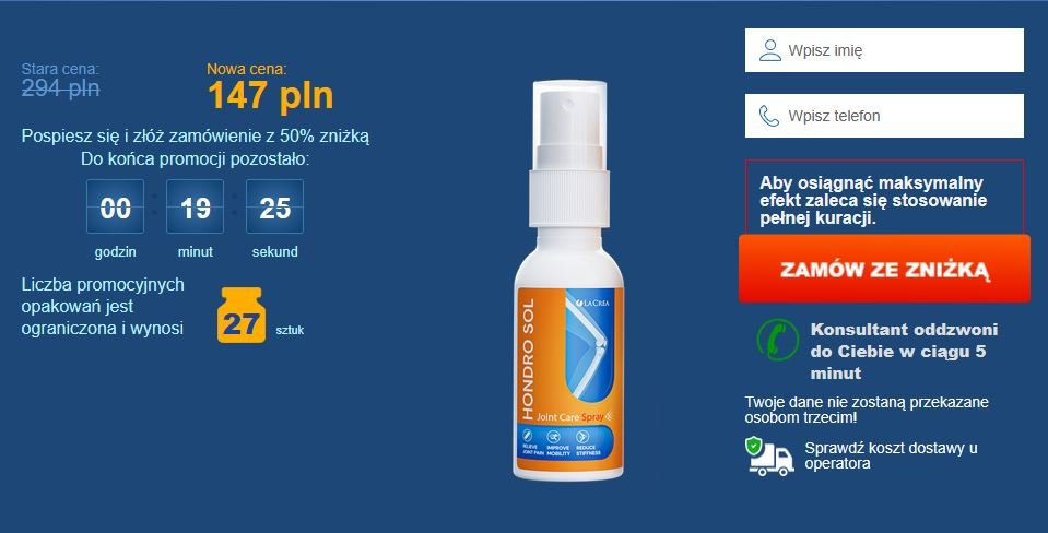 Hondro Sol Spray