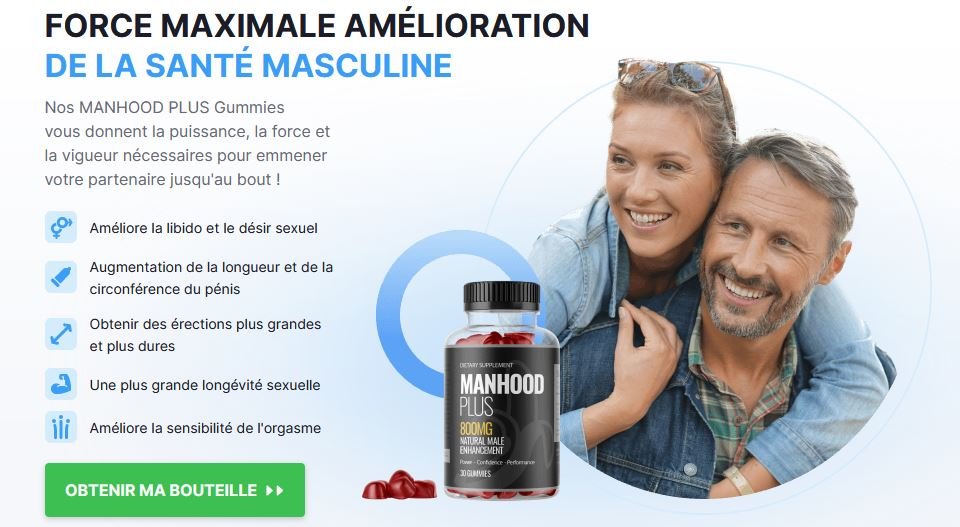 ManHood Plus Gummies Avis