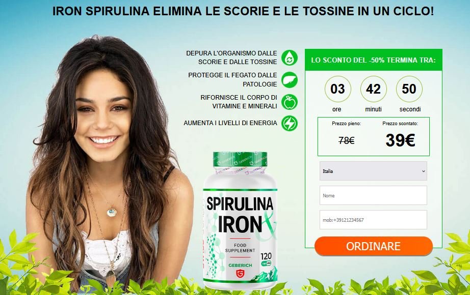 Spirulina Iron