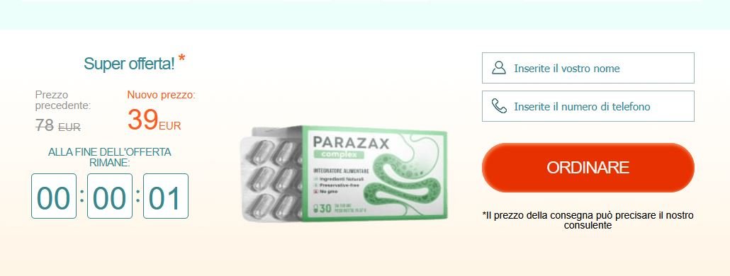 Parazax Complex Offer