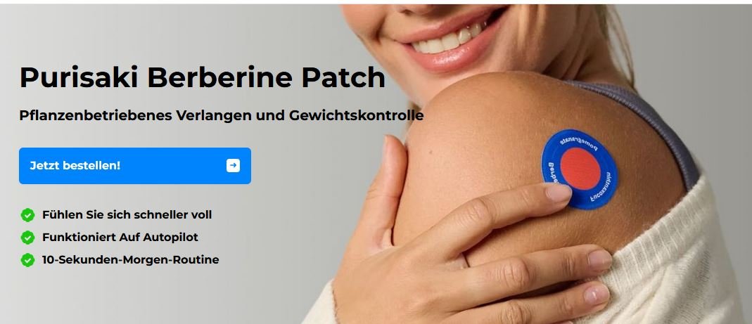 Purisaki Berberine Patch