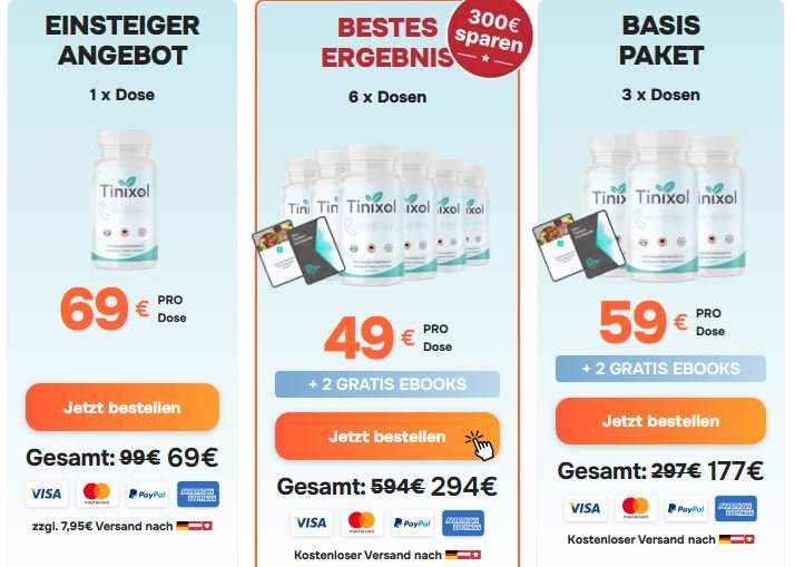 Tinixol Preis