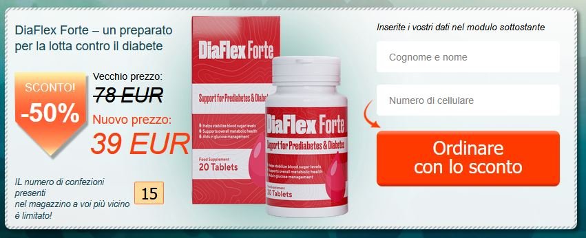 DiaFlex Forte Prezzo