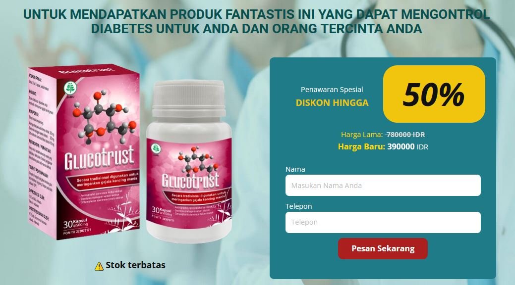 Glucotrust Obat Harga