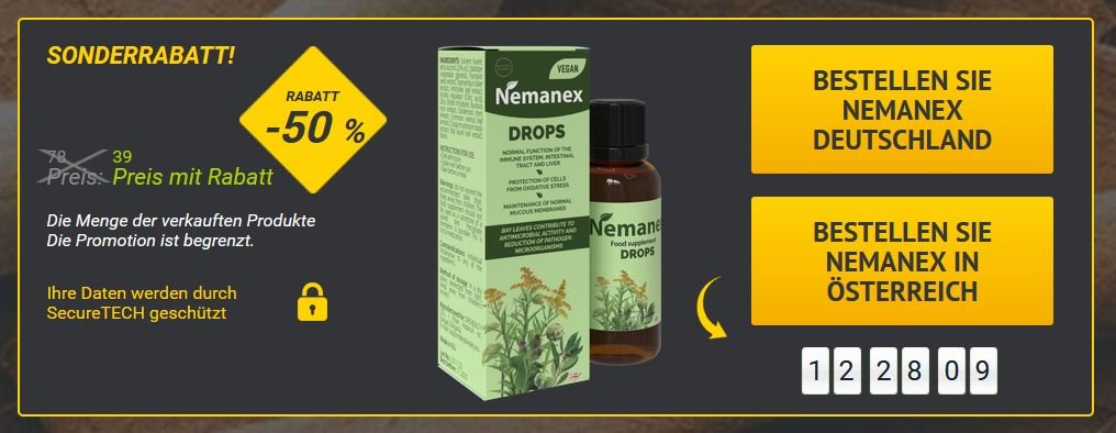 Nemanex Tropfen Kaufen