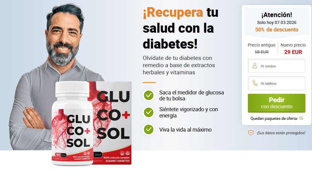 Glucosol Comprar